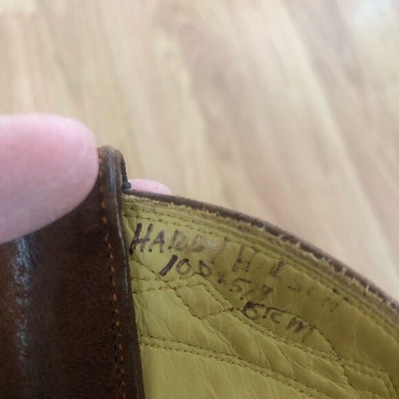 BACK AT THE RANCH El Rancho 12” Suede Leather/Ostrich Cowboy Boots - Picture 15 of 15